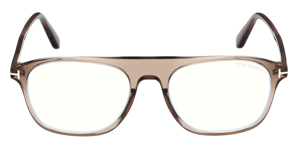 Tom Ford® FT6167-B Eyeglasses FT6167-B 045 53 - 045 - Shiny Light Brown/Shiny Light Brown