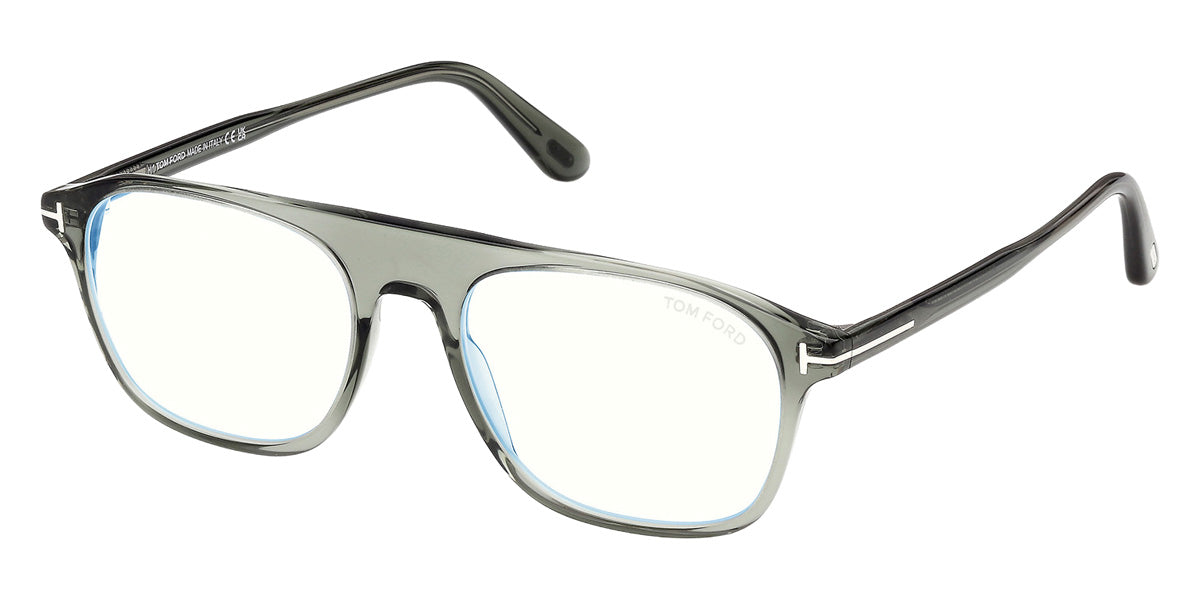 Tom Ford® FT6167-B Eyeglasses FT6167-B 093 53 - 093 - Shiny Light Green/Shiny Light Green