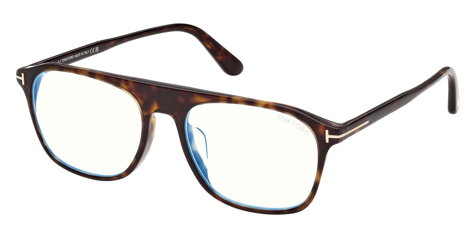 Tom Ford® FT6167-F-B Eyeglasses FT6167-F-B 052 56 - 052 - Dark Havana/Dark Havana