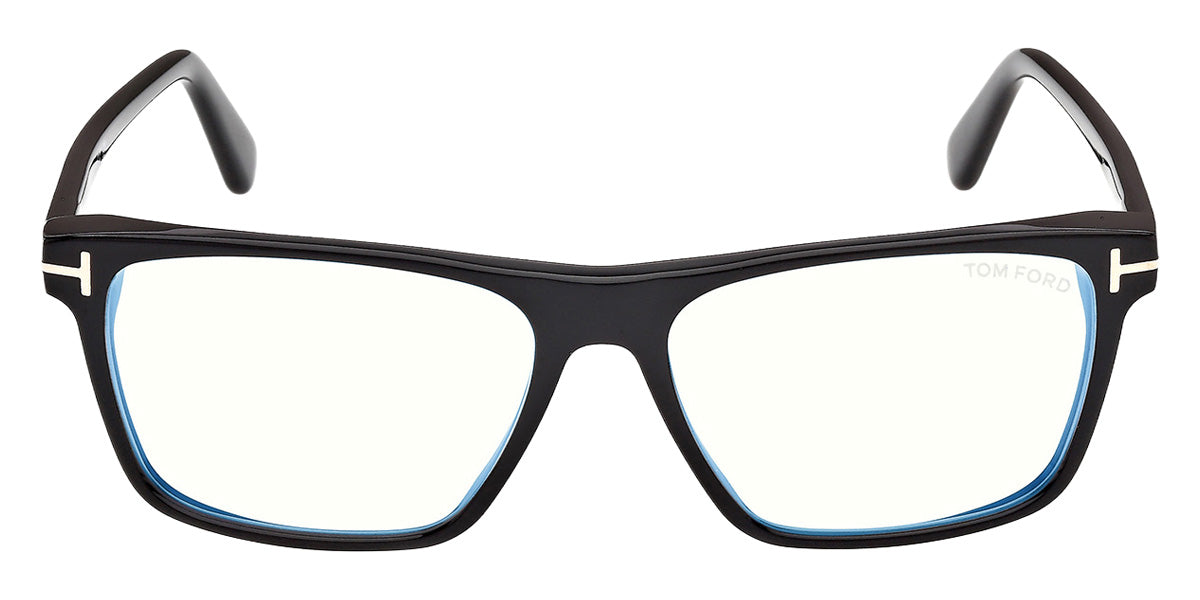Tom Ford® FT6170-B Eyeglasses FT6170-B 001 58 - 001 - Shiny Black/Shiny Black
