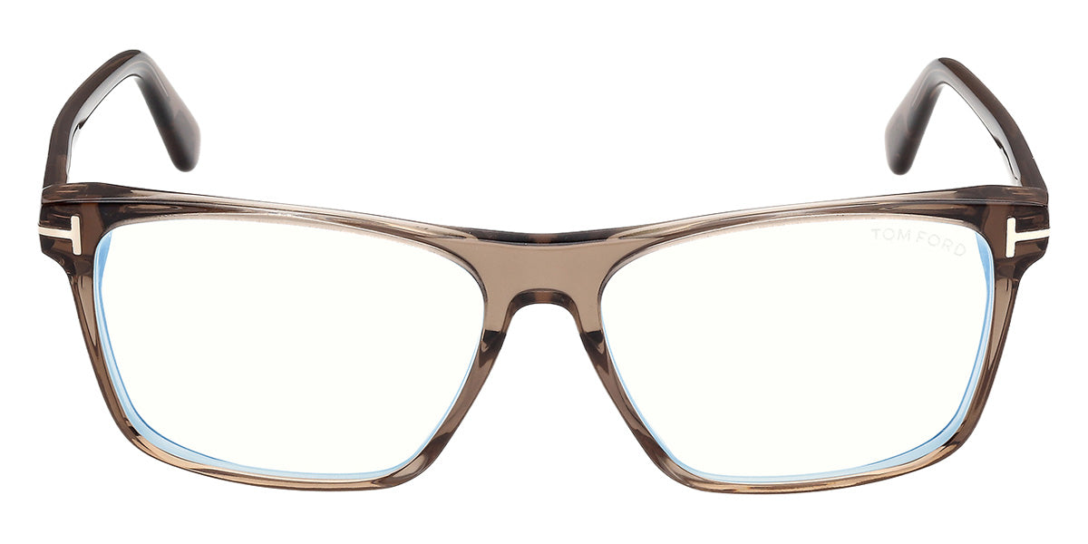 Tom Ford® FT6170-B Eyeglasses FT6170-B 045 58 - 045 - Shiny Light Brown/Shiny Light Brown