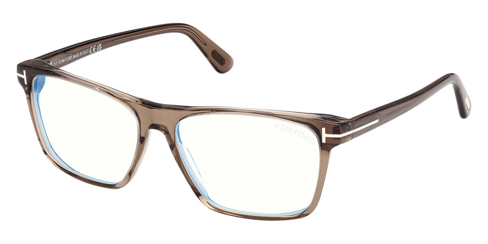 Tom Ford® FT6170-B Eyeglasses FT6170-B 045 58 - 045 - Shiny Light Brown/Shiny Light Brown