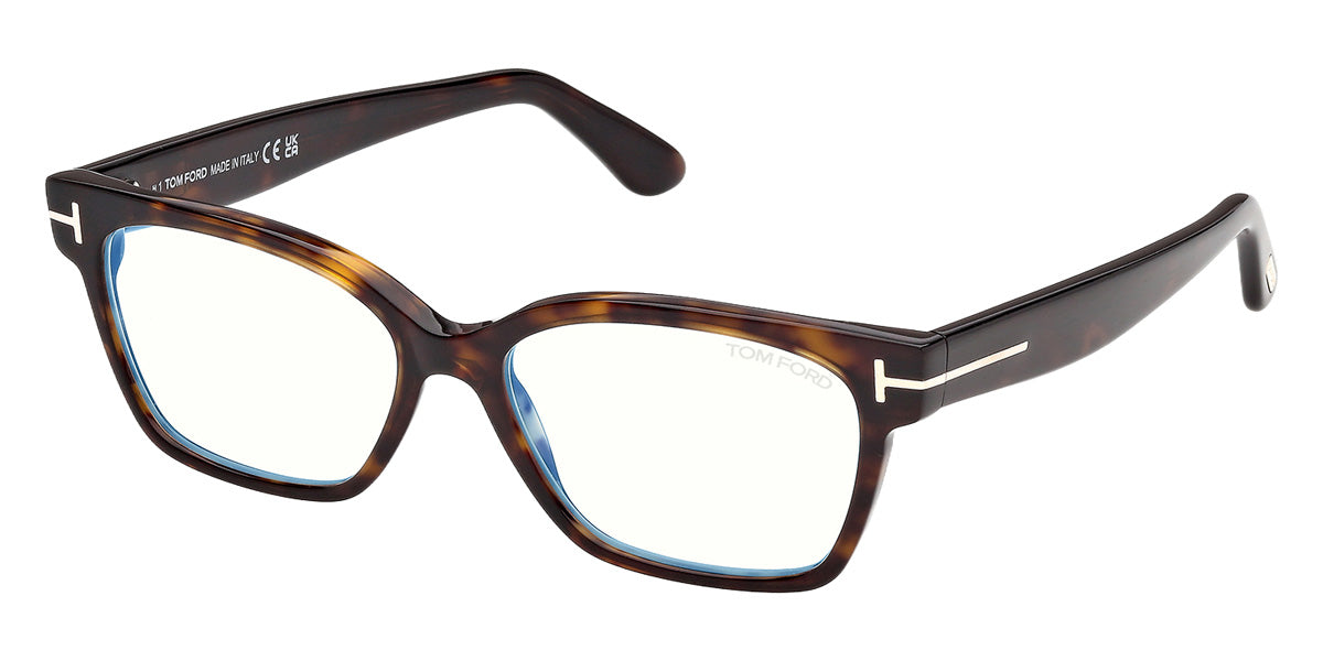 Tom Ford® FT6171-B Eyeglasses FT6171-B 052 53 - 052 - Dark Havana/Dark Havana