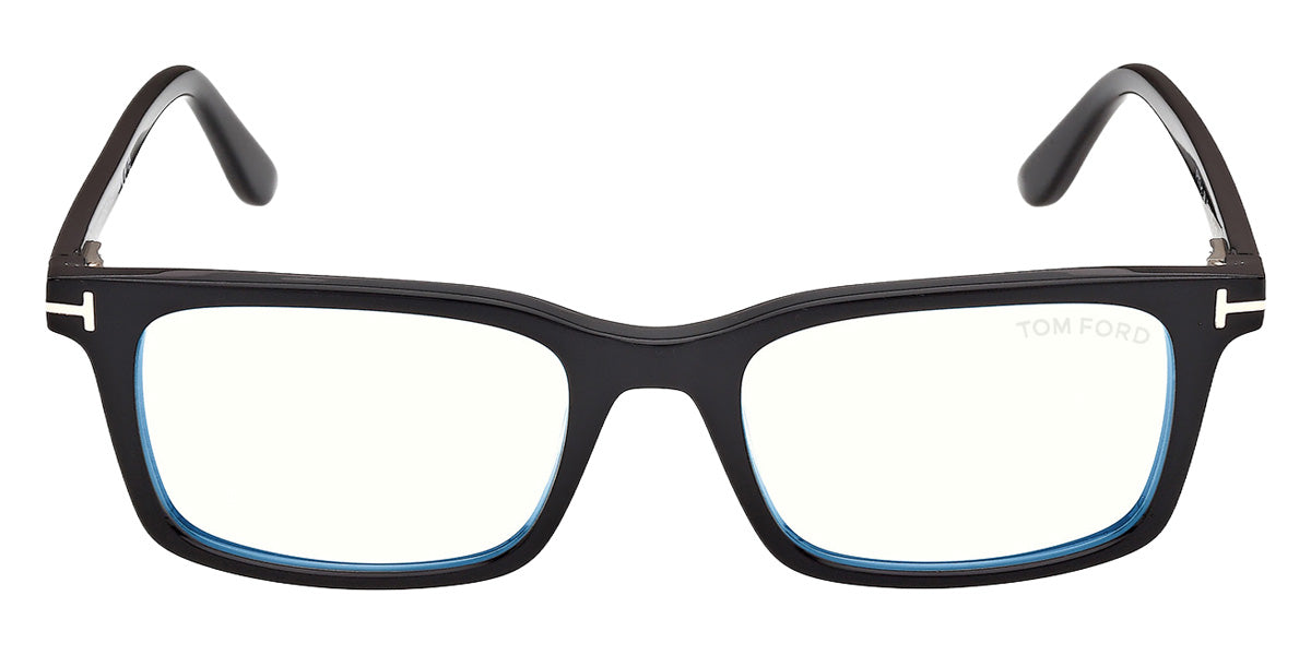 Tom Ford® FT6175-B Eyeglasses FT6175-B 001 53 - 001 - Shiny Black/Shiny Black
