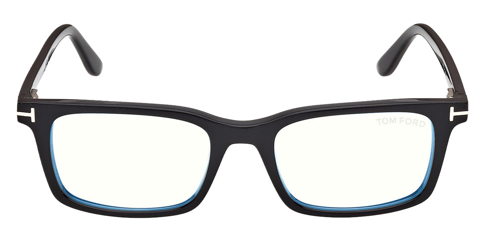 Tom Ford® FT6175-B Eyeglasses FT6175-B 001 53 - 001 - Shiny Black/Shiny Black