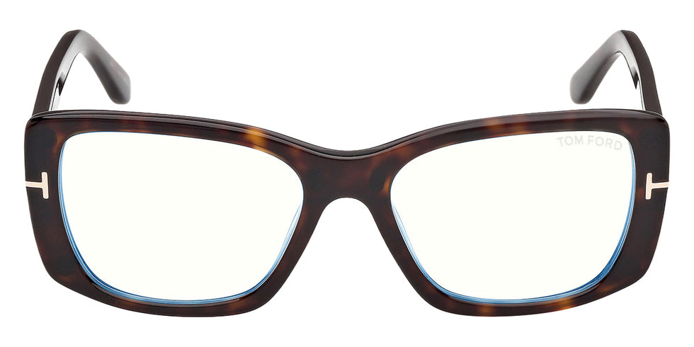 Tom Ford® FT6176-B Eyeglasses FT6176-B 052 53 - 052 - Dark Havana/Dark Havana