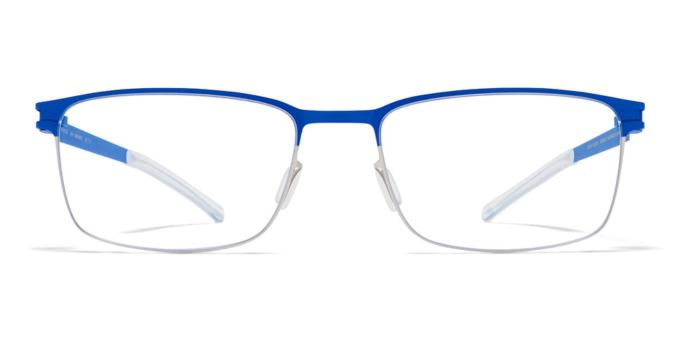 Mykita® GERHARD MYK GERHARD Shiny Silver/Yale Blue 52 - Shiny Silver/Yale Blue Eyeglasses