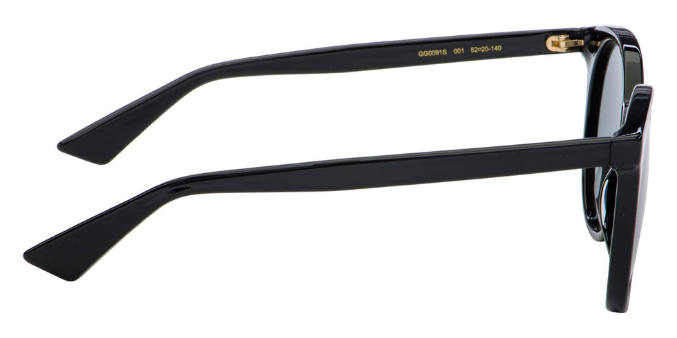 Gucci® GG0091S GUC GG0091S 001 52 - Black Sunglasses