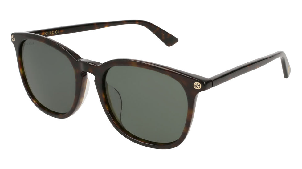 Gucci® GG0154SA GUC GG0154SA 002 53 - Havana Sunglasses