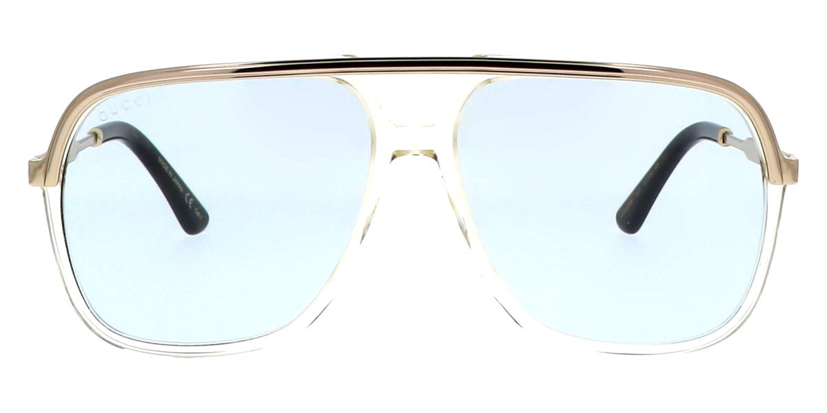 Gucci® GG0200S GUC GG0200S 005 57 - Yellow/Gold Sunglasses