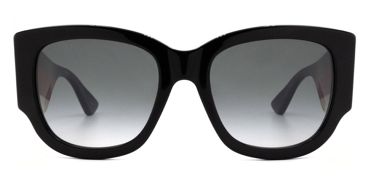 Gucci® GG0276S GUC GG0276S 001 53 - Black/Multicolor Sunglasses