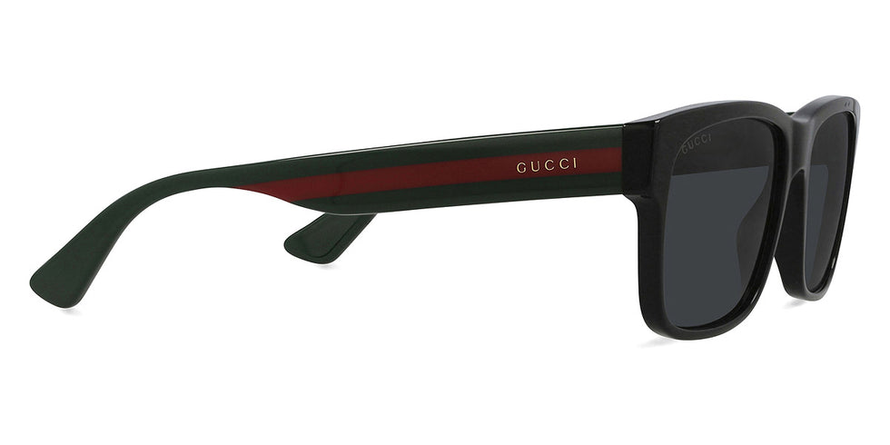 Gucci® GG0340S GUC GG0340S 006 58 - Black/Multicolor Sunglasses
