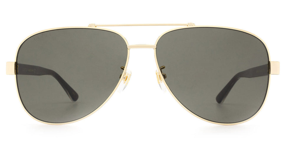 Gucci® GG0528S GUC GG0528S 006 63 - Gold/Crystal Sunglasses