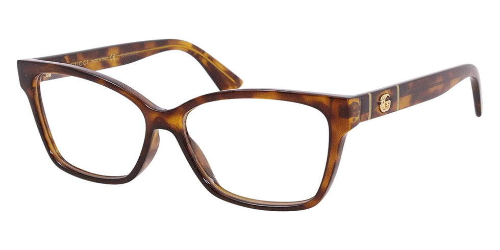 Gucci® GG0634O GUC GG0634O 002 55 - Havana Eyeglasses