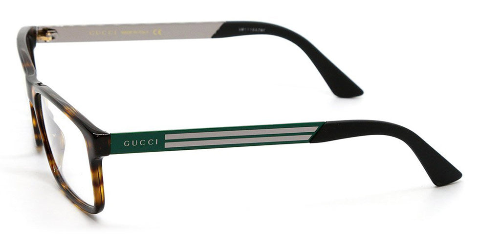 Gucci® GG0692O GUC GG0692O 002 55 - Green Eyeglasses