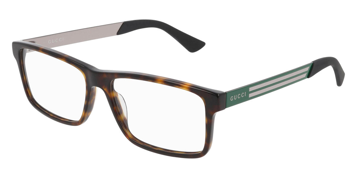Gucci® GG0692O GUC GG0692O 005 57 - Green Eyeglasses