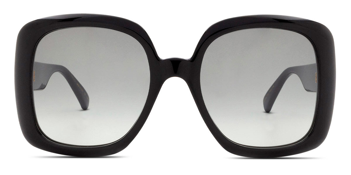 Gucci® GG0713S GUC GG0713S 001 55 - Black/Blue Sunglasses
