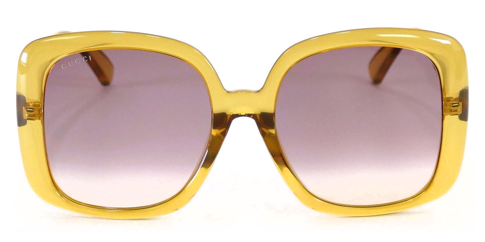 Gucci® GG0714SA GUC GG0714SA 003 56 - Yellow Sunglasses