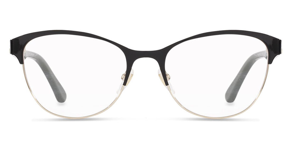 Gucci® GG0718O GUC GG0718O 004 53 - Black/Green Eyeglasses