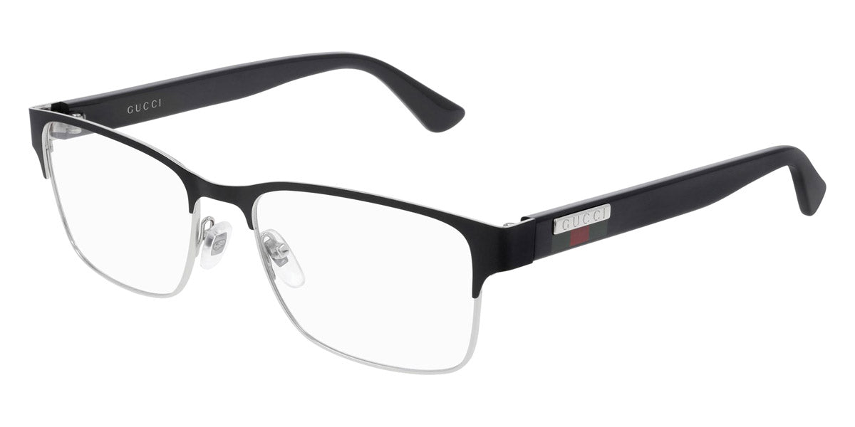 Gucci® GG0750O GUC GG0750O 001 56 - Black Eyeglasses