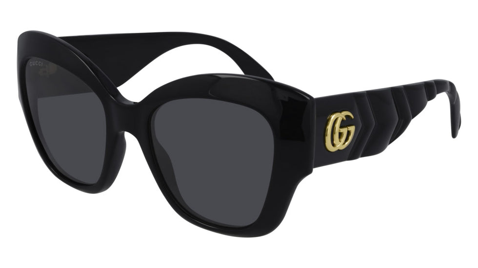 Gucci® GG0808S GUC GG0808S 001 53 - Black Sunglasses