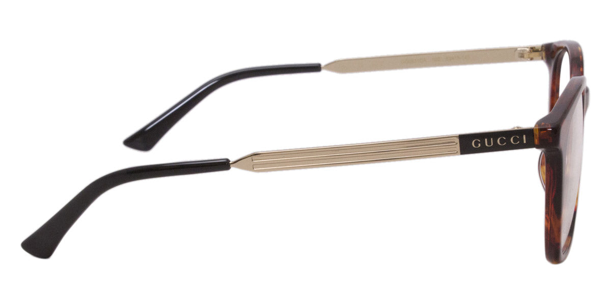 Gucci® GG0831OA GUC GG0831OA 002 52 - Gold Eyeglasses