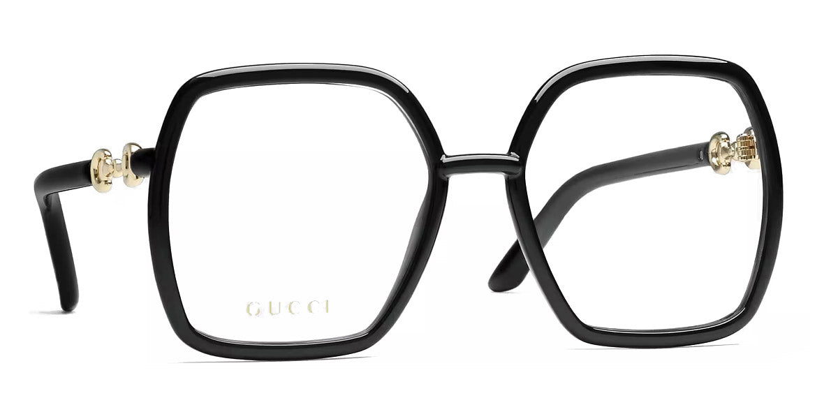 Gucci® GG0890O GUC GG0890O 001 55 - Black Eyeglasses