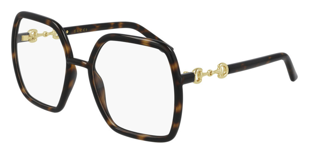 Gucci® GG0890O GUC GG0890O 002 55 - Havana Eyeglasses