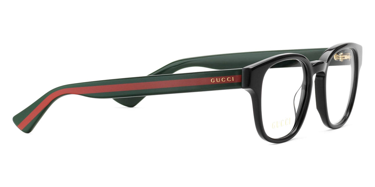Gucci® GG0927O GUC GG0927O 001 49 - Black/Green Eyeglasses