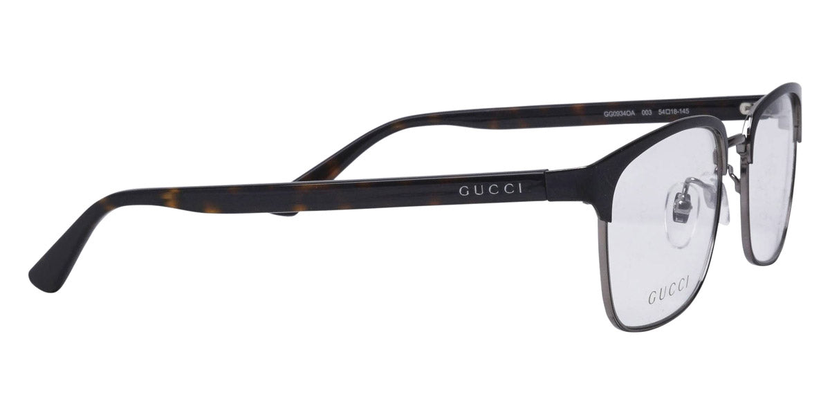 Gucci® GG0934OA GUC GG0934OA 003 54 - Black/Havana Eyeglasses