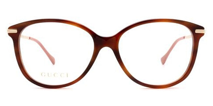 Gucci® GG0967O GUC GG0967O 002 53 - Havana/Gold Eyeglasses
