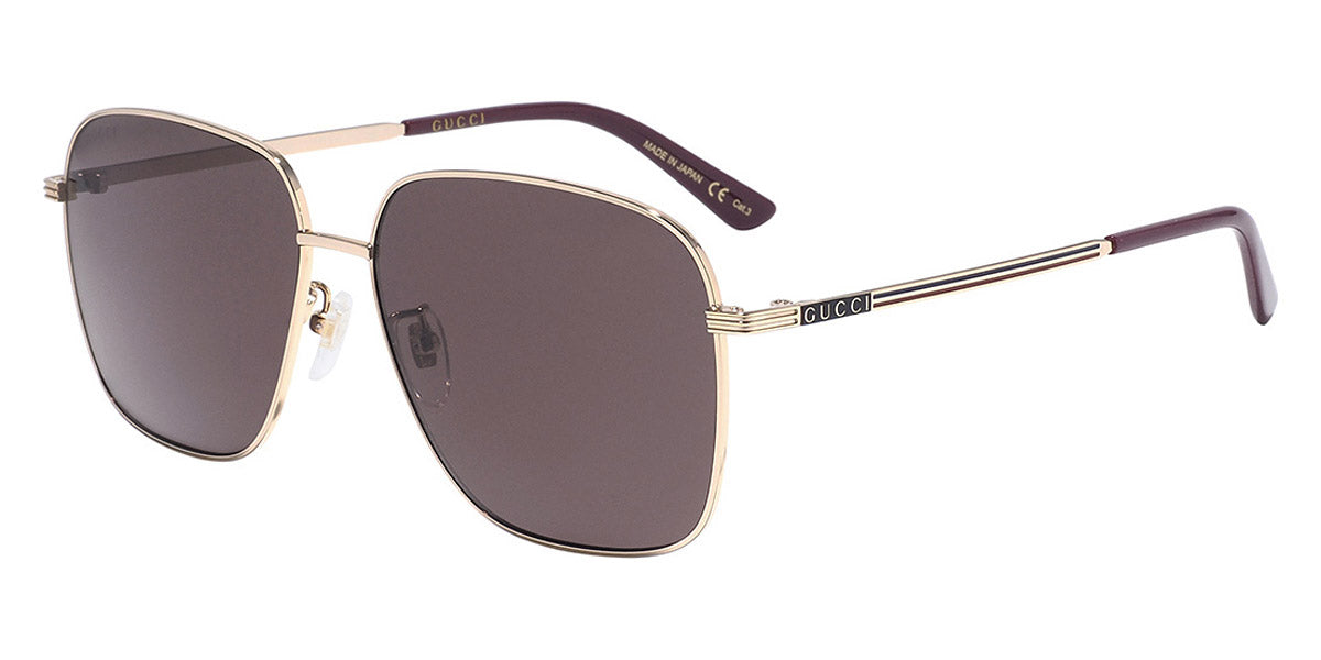Gucci® GG0987SA GUC GG0987SA 002 60 - Gold Sunglasses