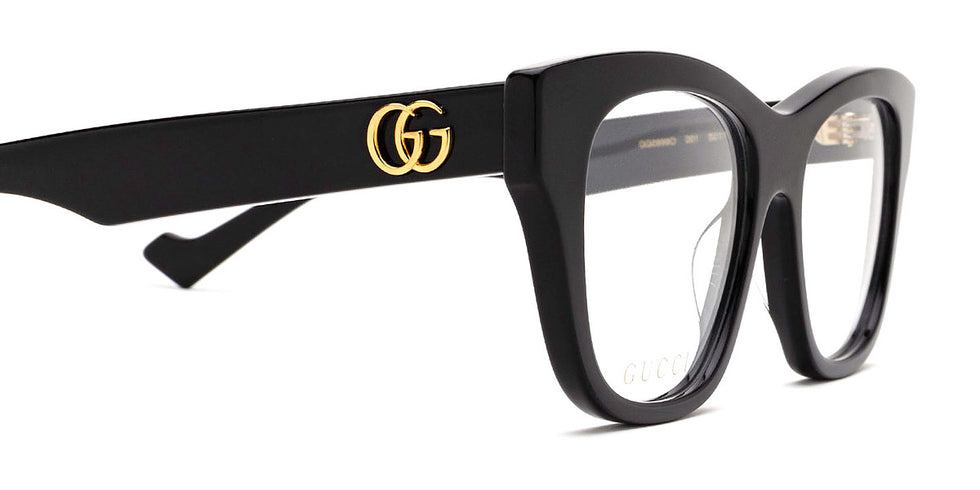 Gucci® GG0999O GUC GG0999O 001 52 - Black Eyeglasses