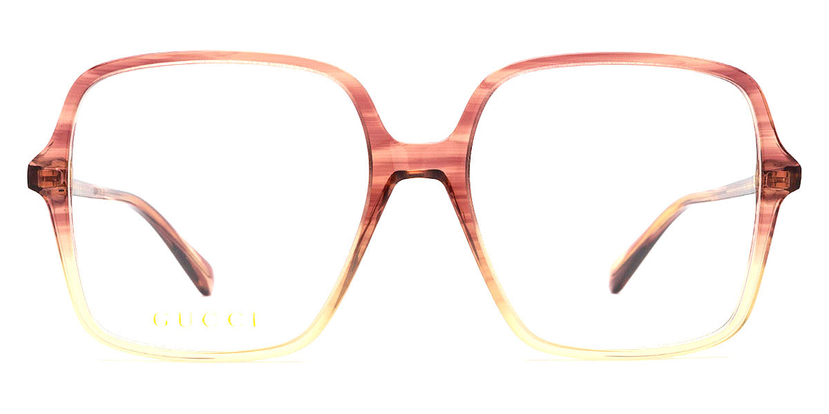 Gucci® GG1003O GUC GG1003O 004 53 - Red Eyeglasses