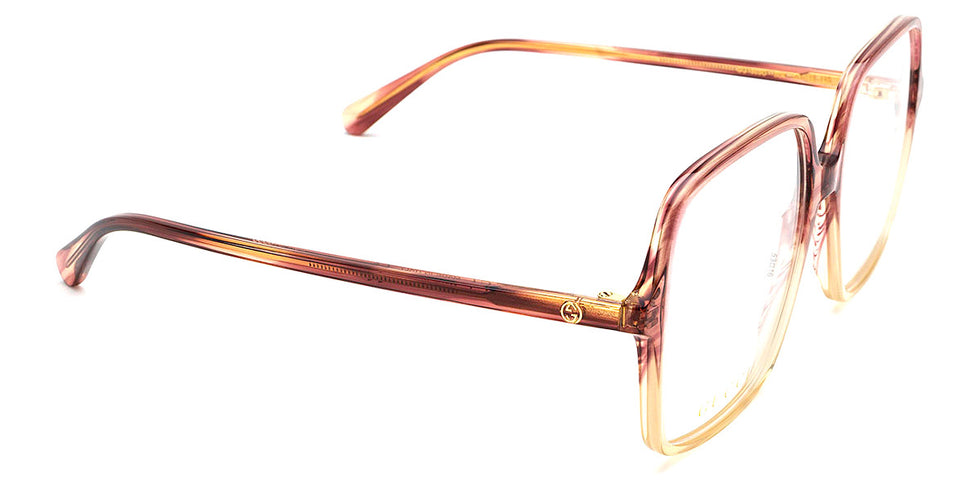 Gucci® GG1003O GUC GG1003O 004 53 - Red Eyeglasses
