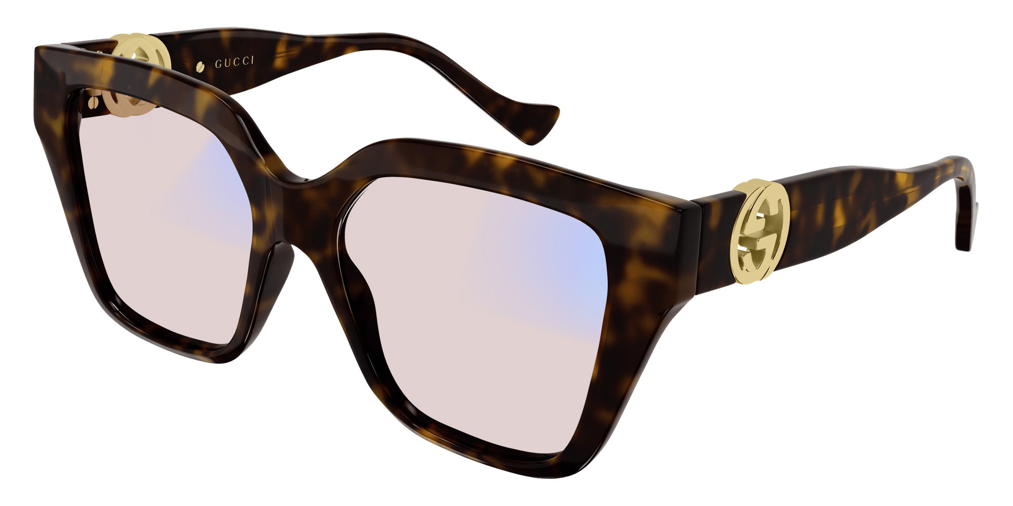 Gucci® GG1023S Sunglasses - Havana / Pink
