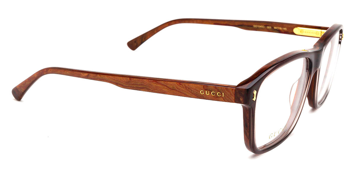 Gucci® GG1045O GUC GG1045O 003 56 - Brown Eyeglasses