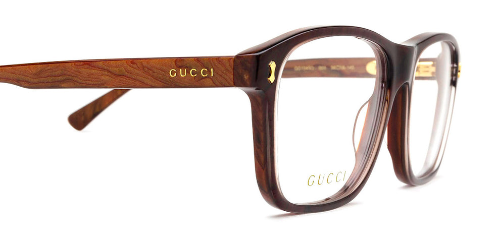 Gucci® GG1045O GUC GG1045O 003 56 - Brown Eyeglasses