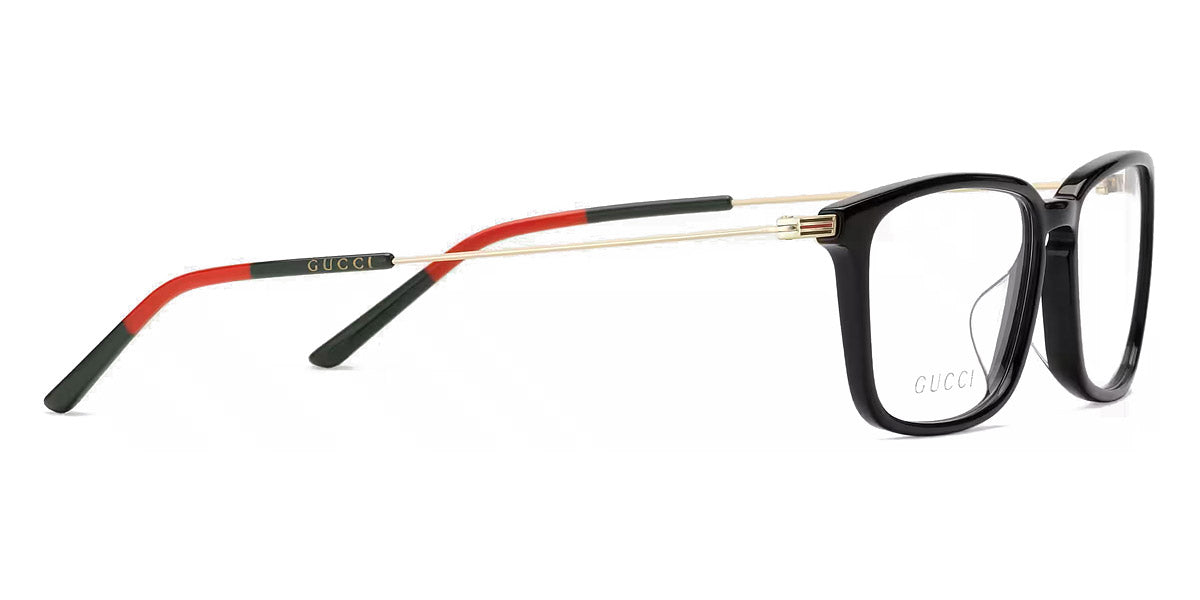Gucci® GG1050O GUC GG1050O 004 55 - Black/Gunmetal Eyeglasses