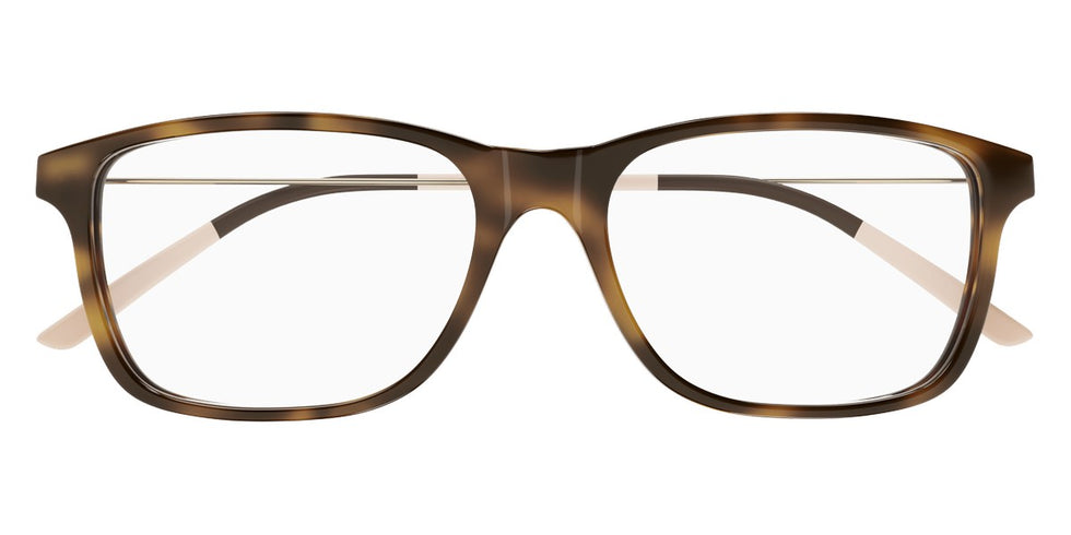 Gucci® GG1050O GUC GG1050O 005 55 - Havana/Gold Eyeglasses