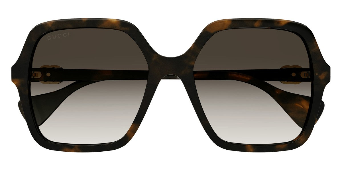 Gucci® GG1072SA GUC GG1072SA 002 56 - Havana Sunglasses
