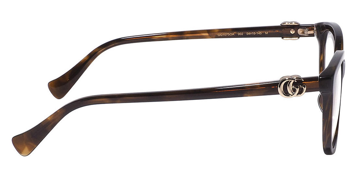 Gucci® GG1075OA GUC GG1075OA 002 54 - Havana Eyeglasses