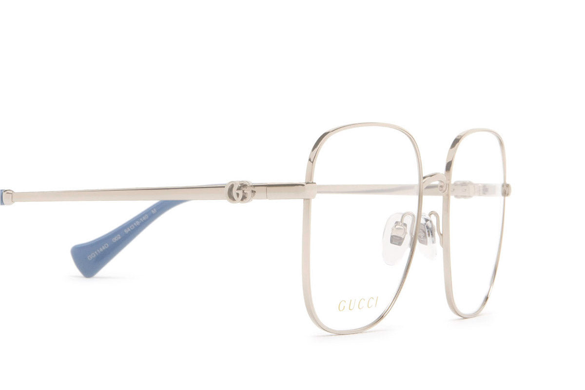 Gucci® GG1144O GUC GG1144O 002 54 - Silver Eyeglasses
