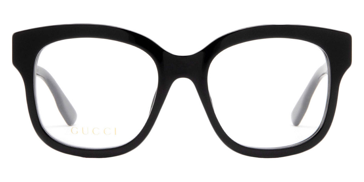 Gucci® GG1155O GUC GG1155O 001 51 - Black Eyeglasses