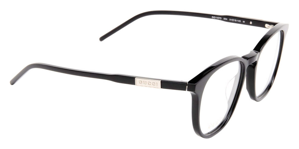Gucci® GG1157O GUC GG1157O 004 51 - Black Eyeglasses