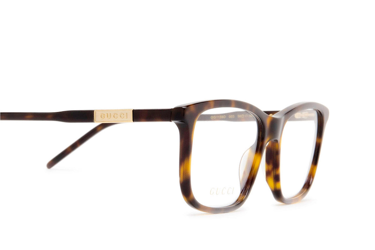 Gucci® GG1159O GUC GG1159O 003 56 - Havana Eyeglasses