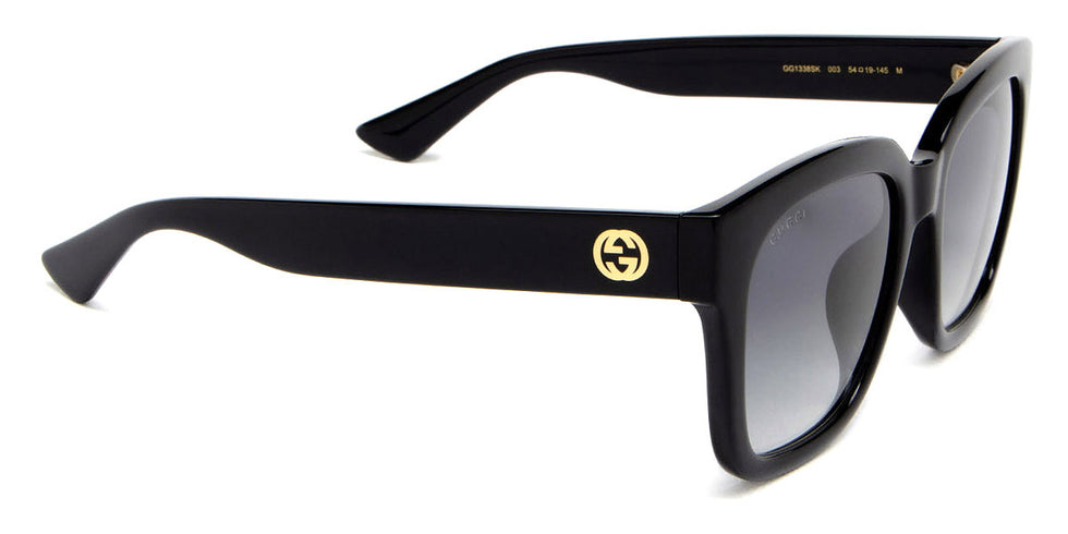 Gucci® GG1338SK GUC GG1338SK 003 54 - Black Sunglasses
