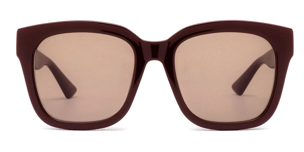 Gucci® GG1338SK GUC GG1338SK 004 54 - Burgundy Sunglasses