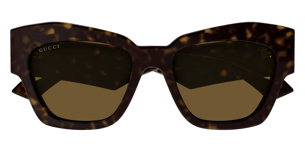 Gucci® GG1422S Sunglasses - Havana / Brown