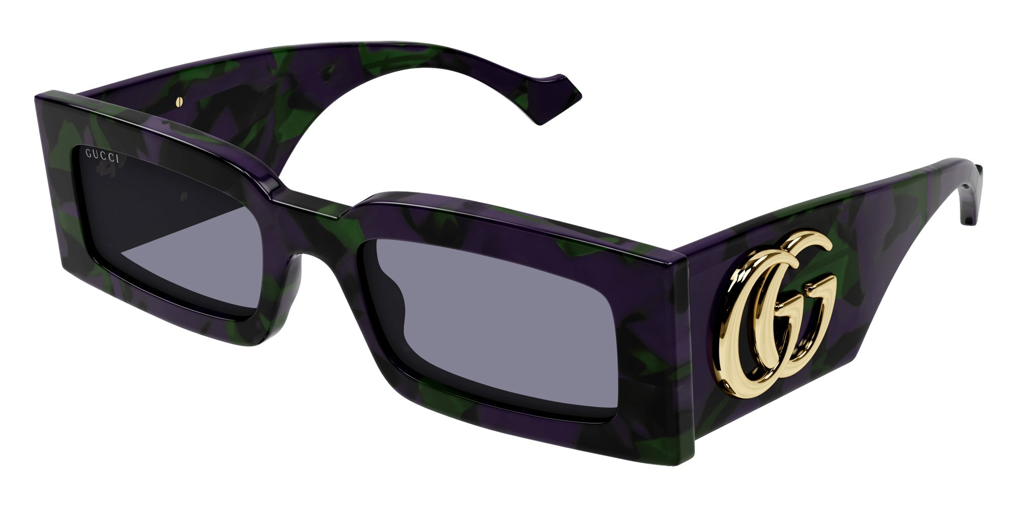 Gucci® GG1425S Sunglasses - Havana / Grey
